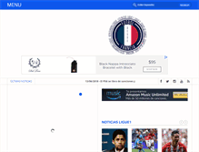 Tablet Screenshot of futboldesdefrancia.com